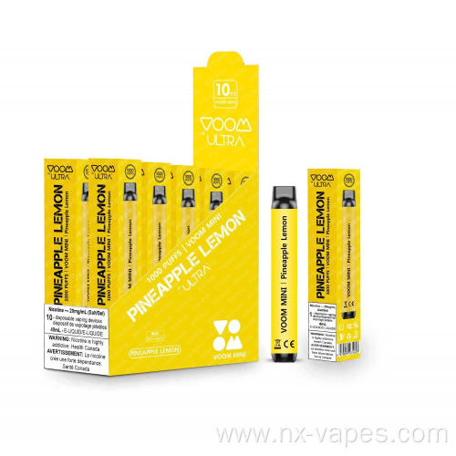 Vape voom mini disposable 1000 puffs